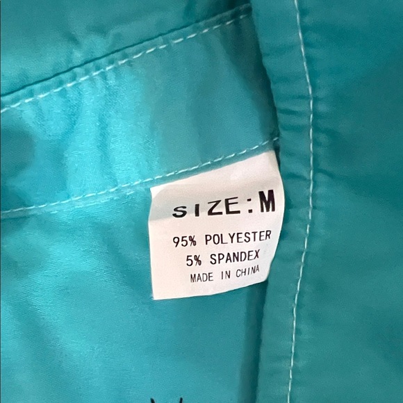 Boys Tropical Palm Tree Hawaiian Button-Up Shirt - Picture 2 of 3